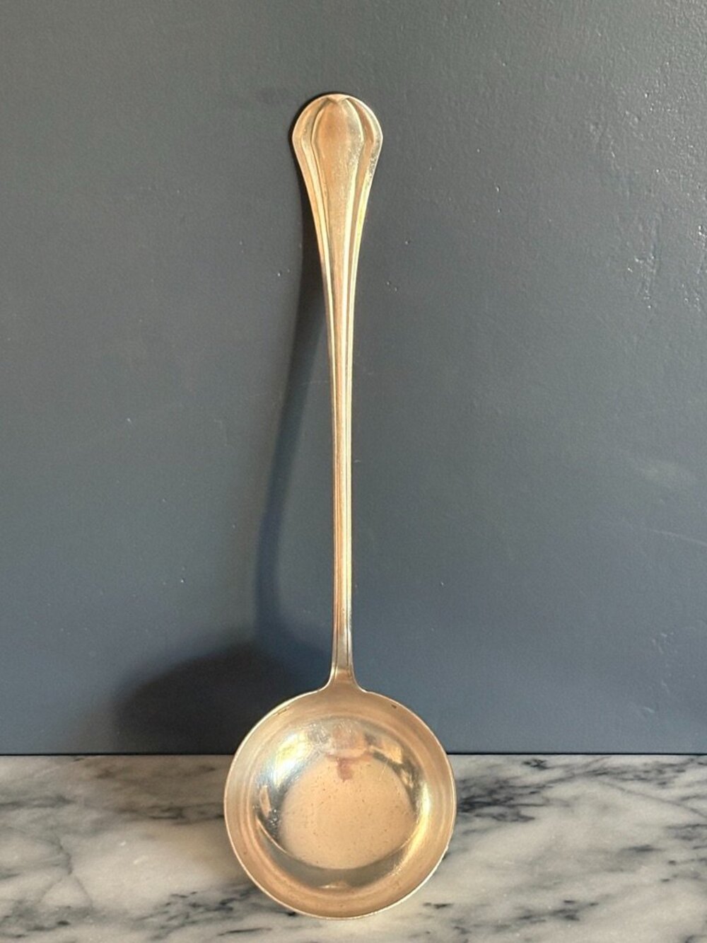 Vintage Christofle Silverplate Soup Ladle France